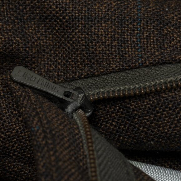 Sundazed (Germany) 70s, Glen Check, Tapered Leg, Pressed Pleats - Picture 11 of 13